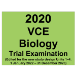 VCE Biology Trial Examination 4